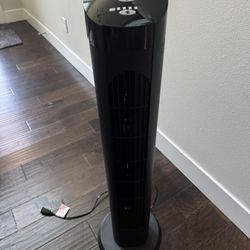 Cascade 40” Tower Fan With Remote 