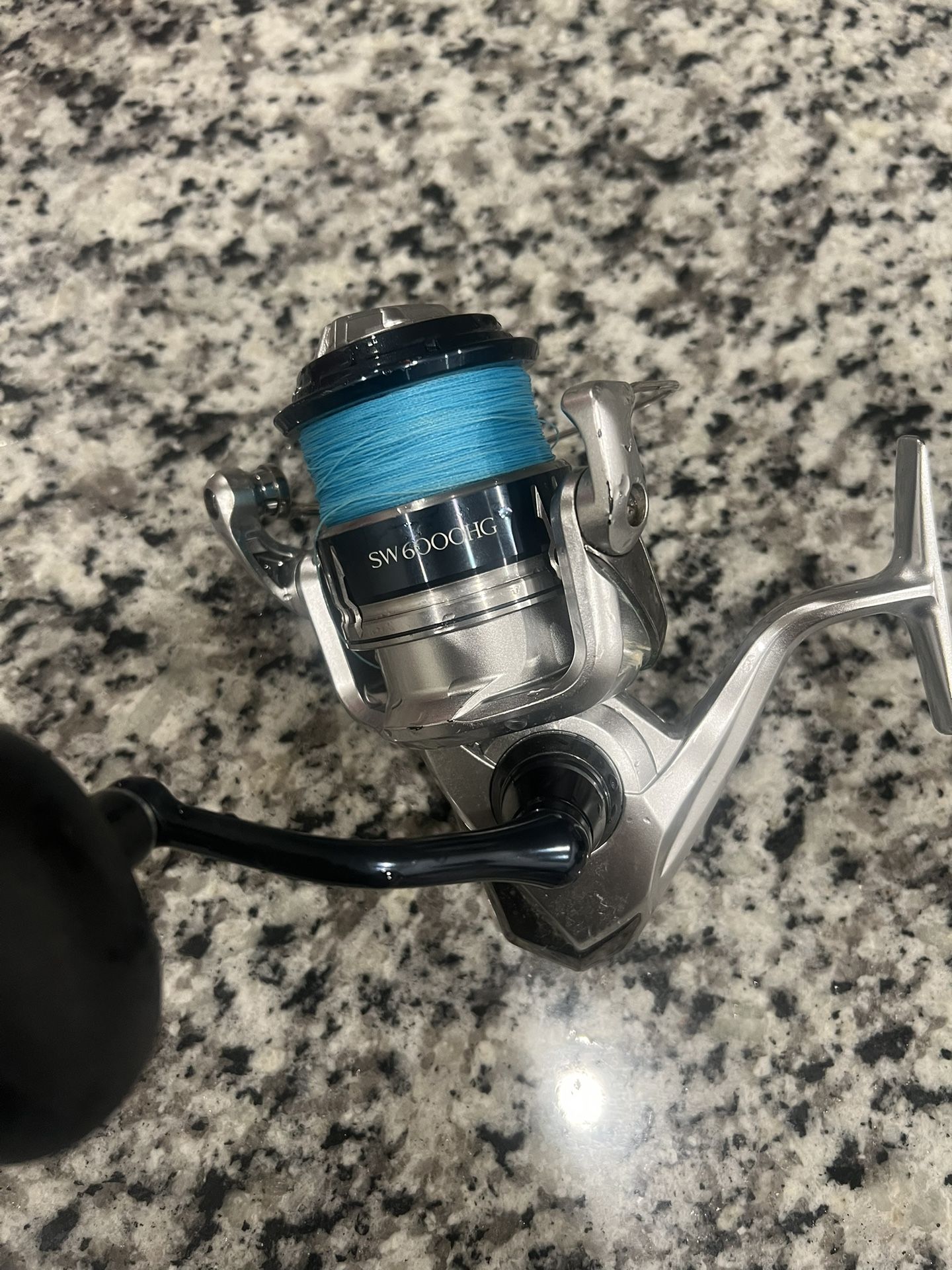 fishing Reel SHIMANO SARAGOZA 6000 With Power Pro Line