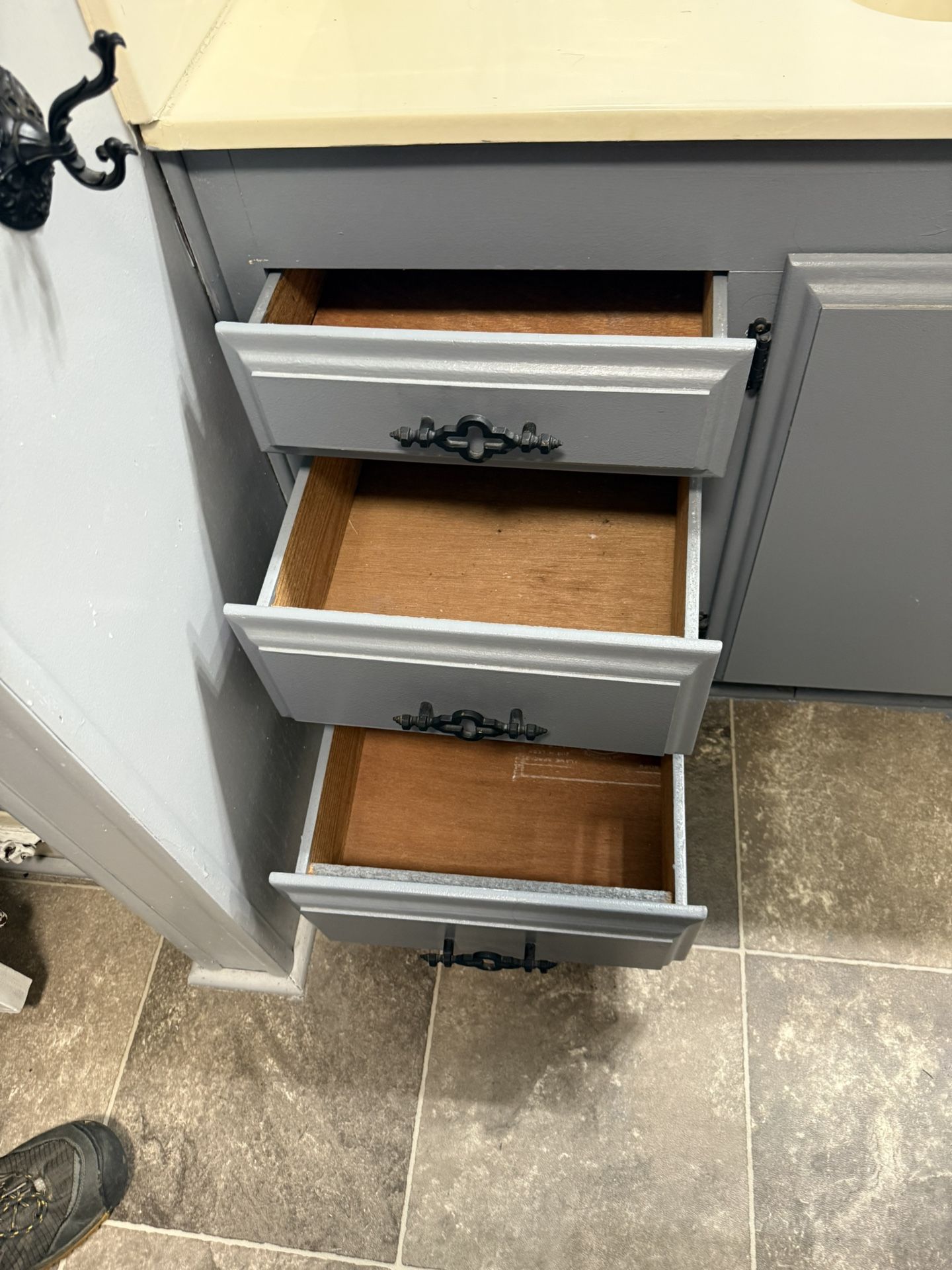 Bathroom Double Sink Cabinet