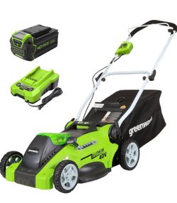Brand New Greenworks 40V 16”Cordless Lawn Mover