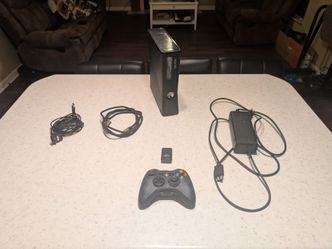 Xbox 360 Slim 1TB Console Bundle – Controller + Accessories Included