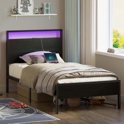 Twin Bed Frame Led Lights May Not Work 