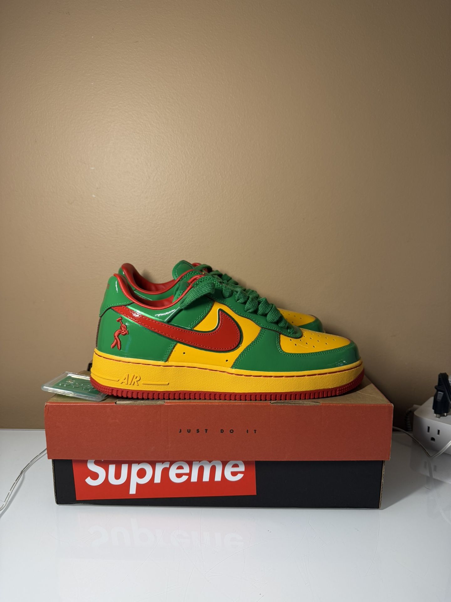 Nike AF1 Lil Yatchy Lucky Green