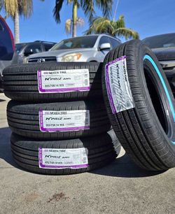 205/75/14 Nexen white wall new tires mounted and balanced