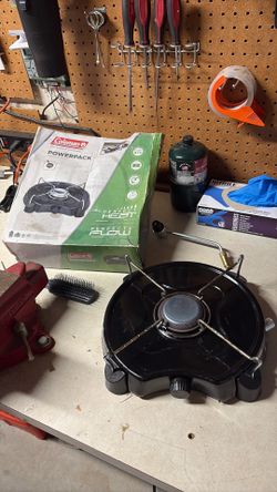 Coleman portable stove propane