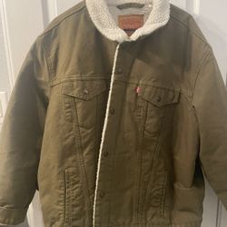 Levi Sherpa Jacket Size XXL