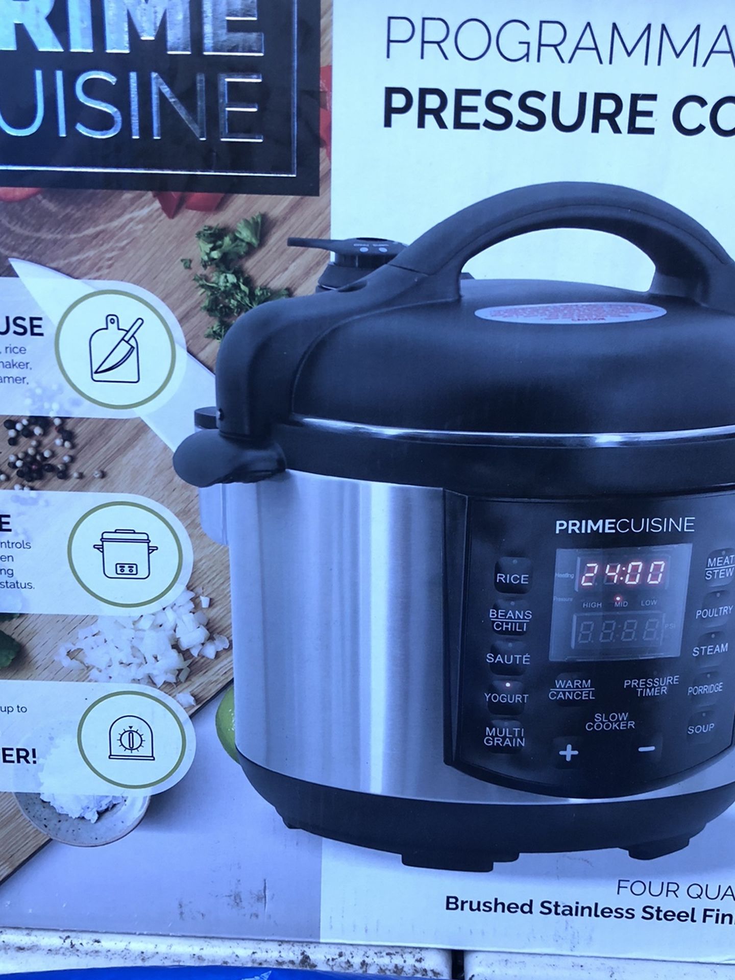 PRIME CUISINE PRESSURE COOKER BRAND NEW