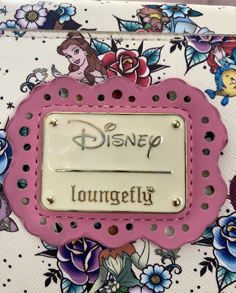 Walt Disney Original Loungefly Purse, & Accompanying Small Disney Purse 