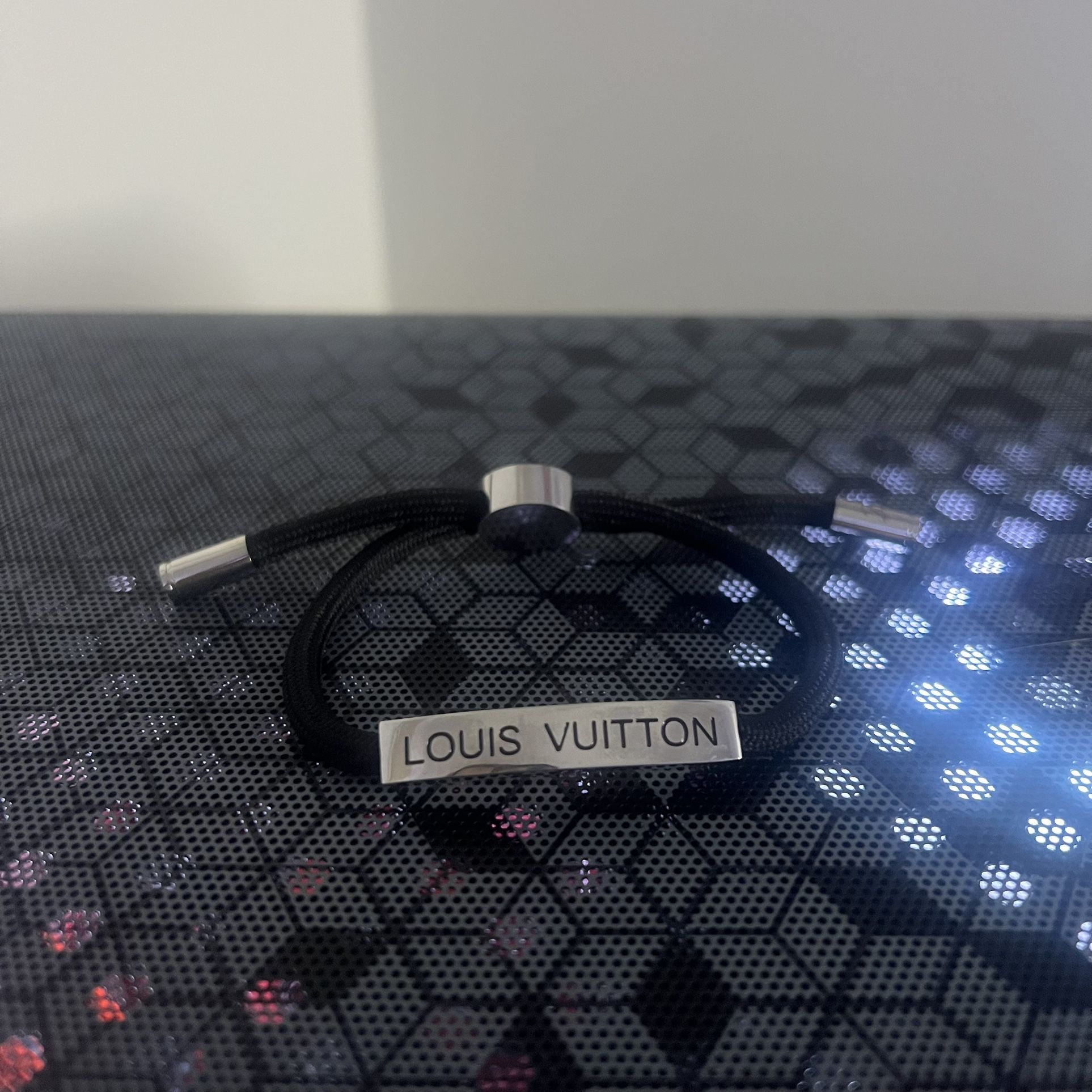 Black Louis Vuitton Space Bracelet