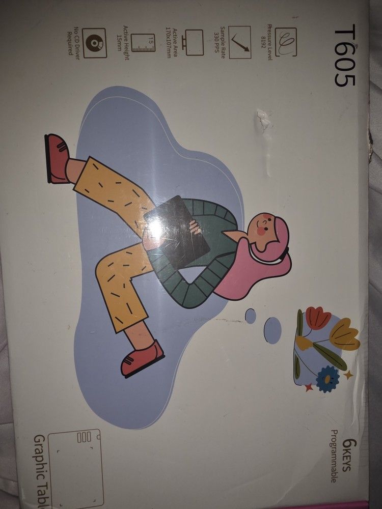 Graphic Tablet For Drawing And Writing Brand New Factory Sealed