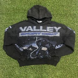 BRAND NEW - VALLEY HOODIE - MEDIUM - BLACK - "BEST OFFER"