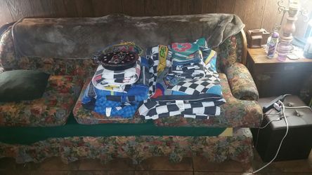Nascar twin bed set