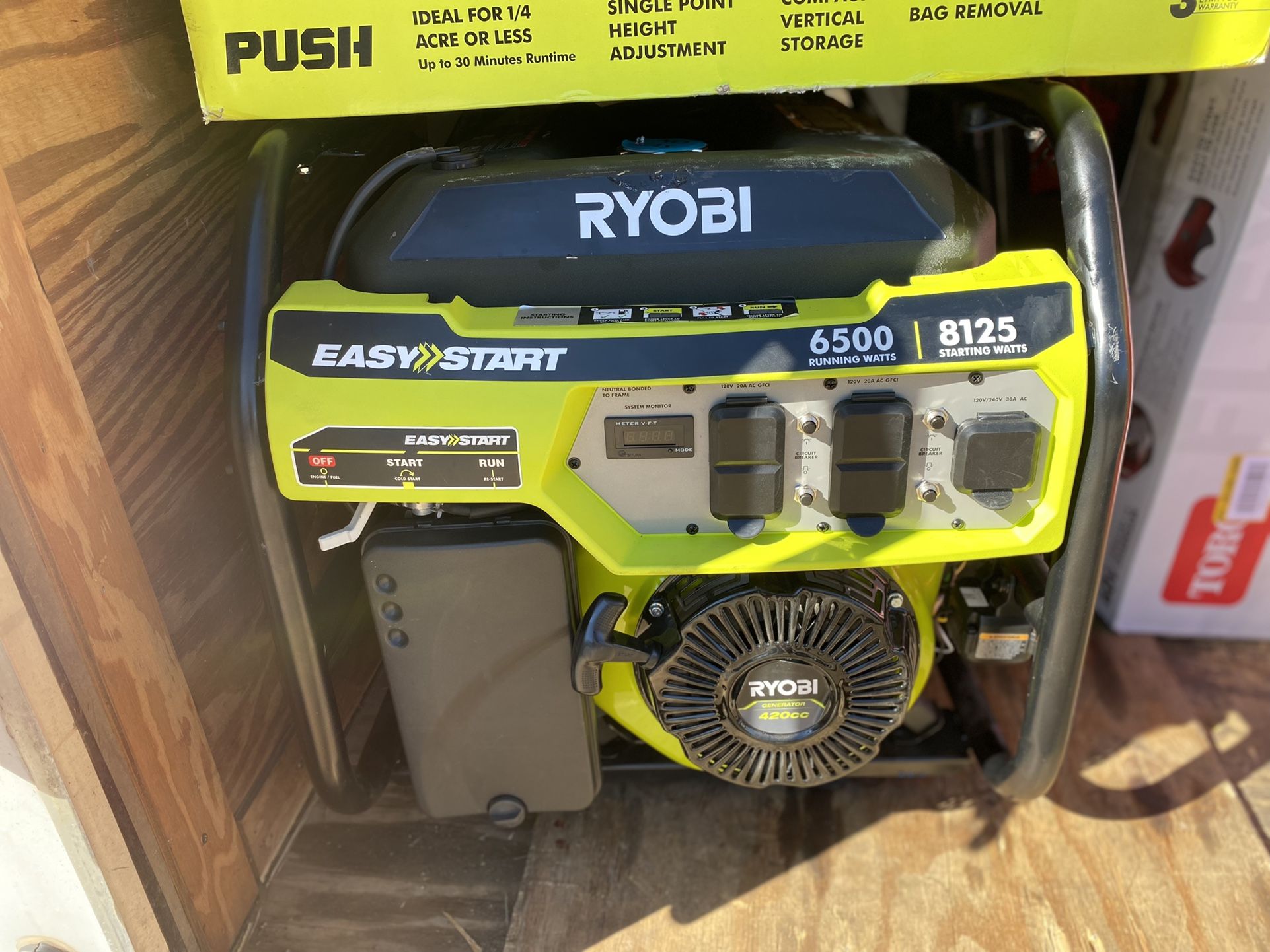 Ryobi 6500 Watt Generator