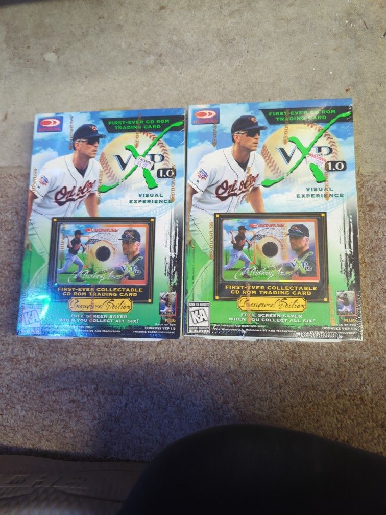 1997 Donruss VXP 1.0 CD Rom Trading Card Cal Ripken