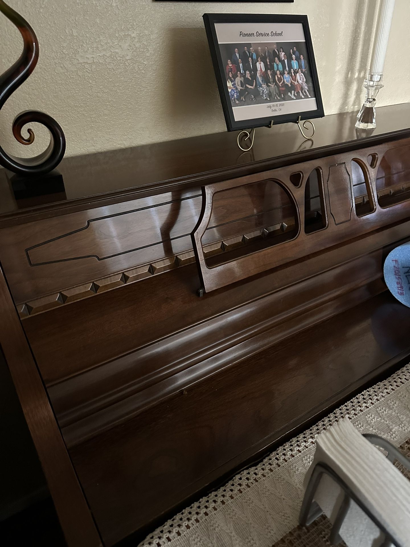 Solid Wood Shafer Upright Piano