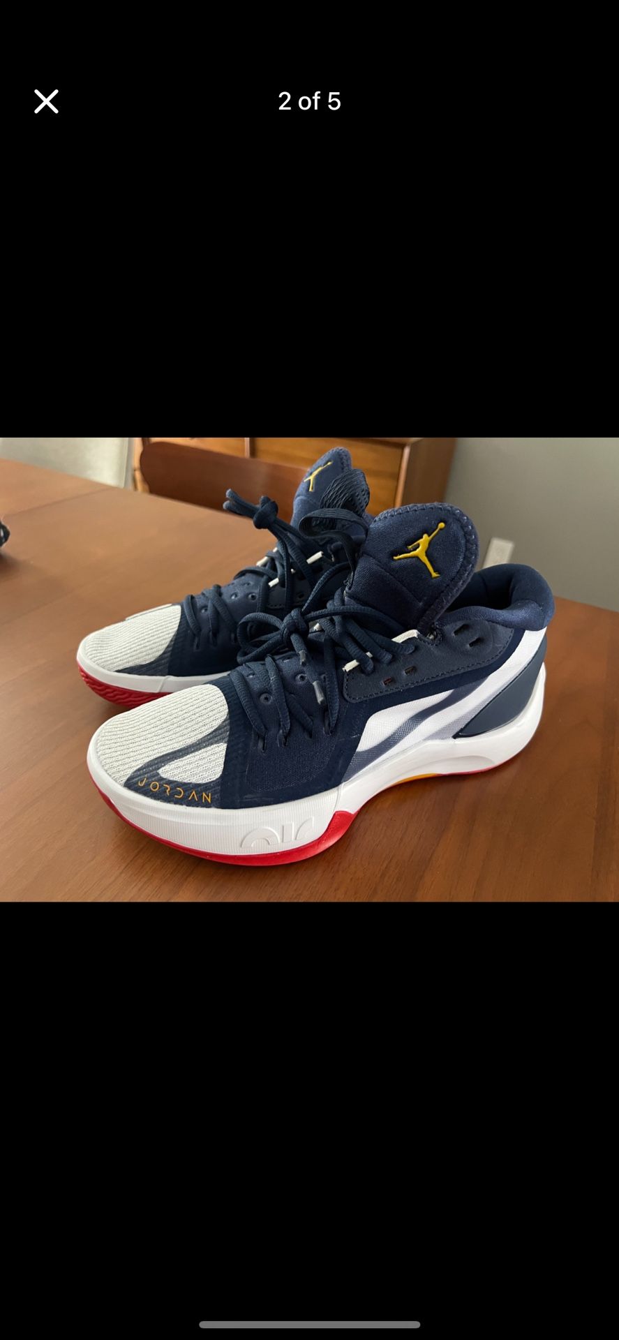NIKE Air Jordan Zoom Separate 'Olympic' DH0249-471 Mens Size 7M