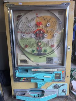 Vintage Nishijin 'Aoi Umi' Mechanical Pachinko Machine