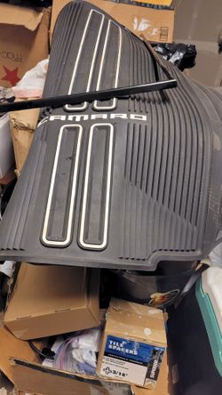 Chevy 2017-2020  Camero Hatch Back All Weather Trunk Mat