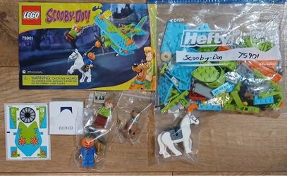 LEGO Scooby-Doo Set 75901 Mystery Plane Adventures Complete W/Instruction No Box