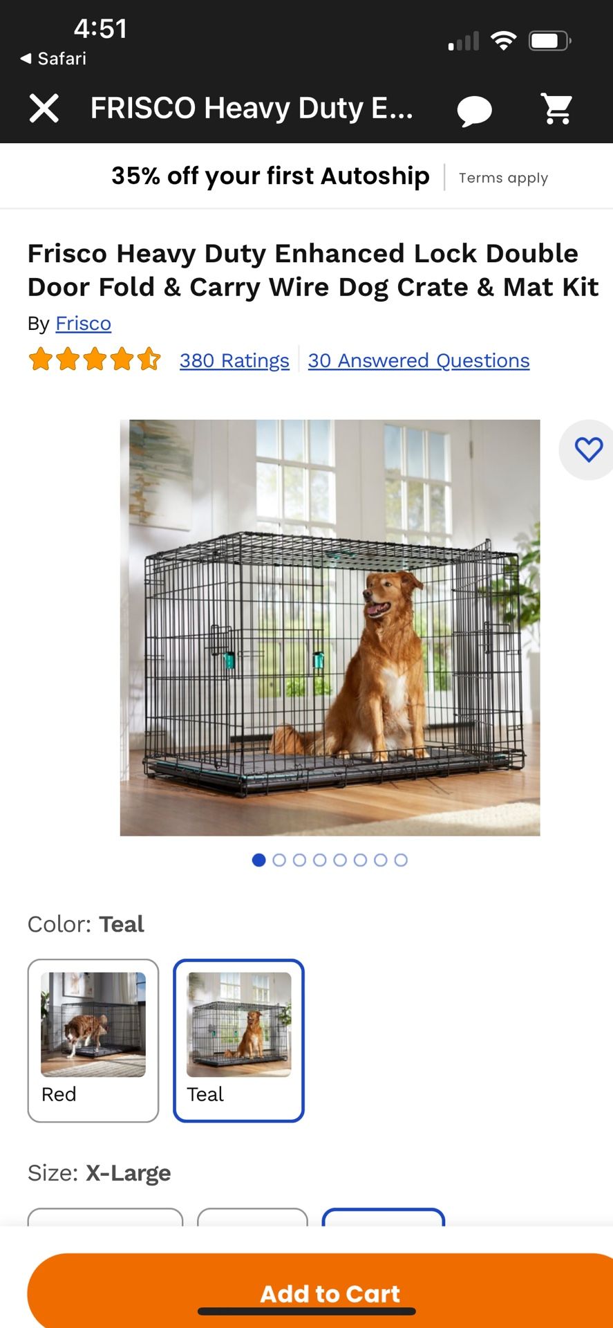 Curb Alert- 2 XL Wire Dog Crates FREE