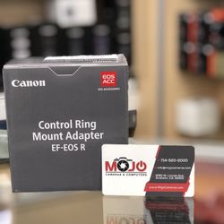 Canon EF To R Control Ring Mount Adapter