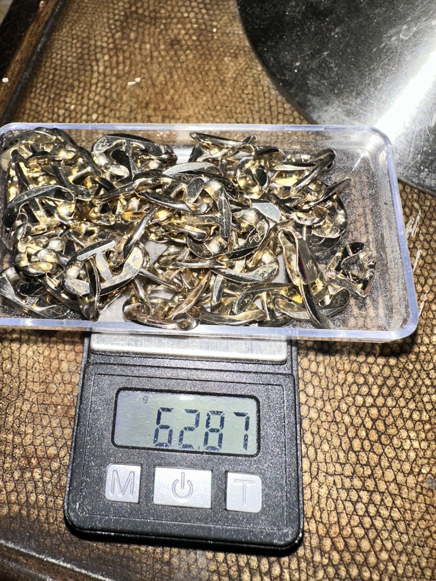 18k1988 Rolex saphire oyster back Submariner Bluesy 16803 Blue Dial TT Oyster No Papers 40mm/14k gold mariner chain