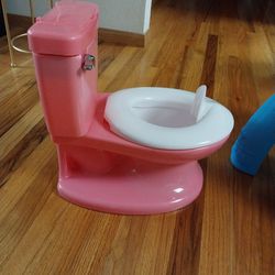 Flushing Sound Effect Potty Chair!