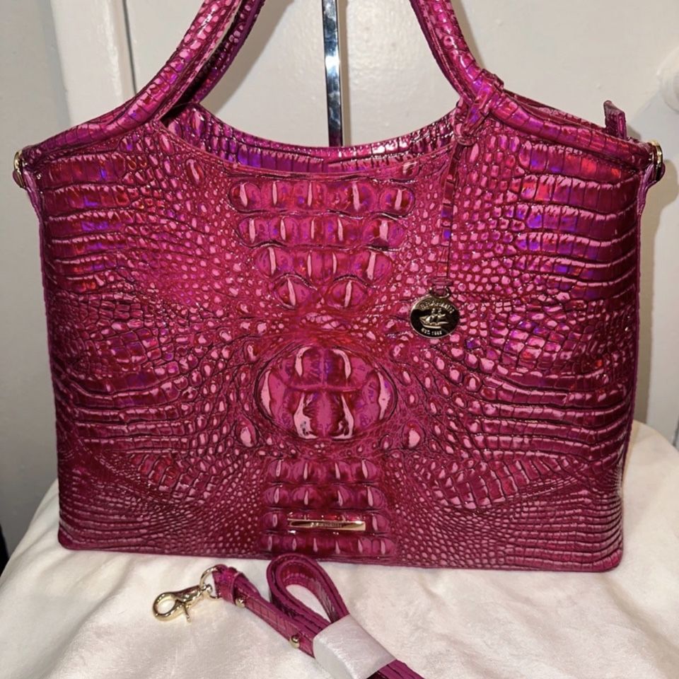 Brahmin Pink Potion Large Elaine Shoulder Bag for Sale in Atlanta GA OfferUp