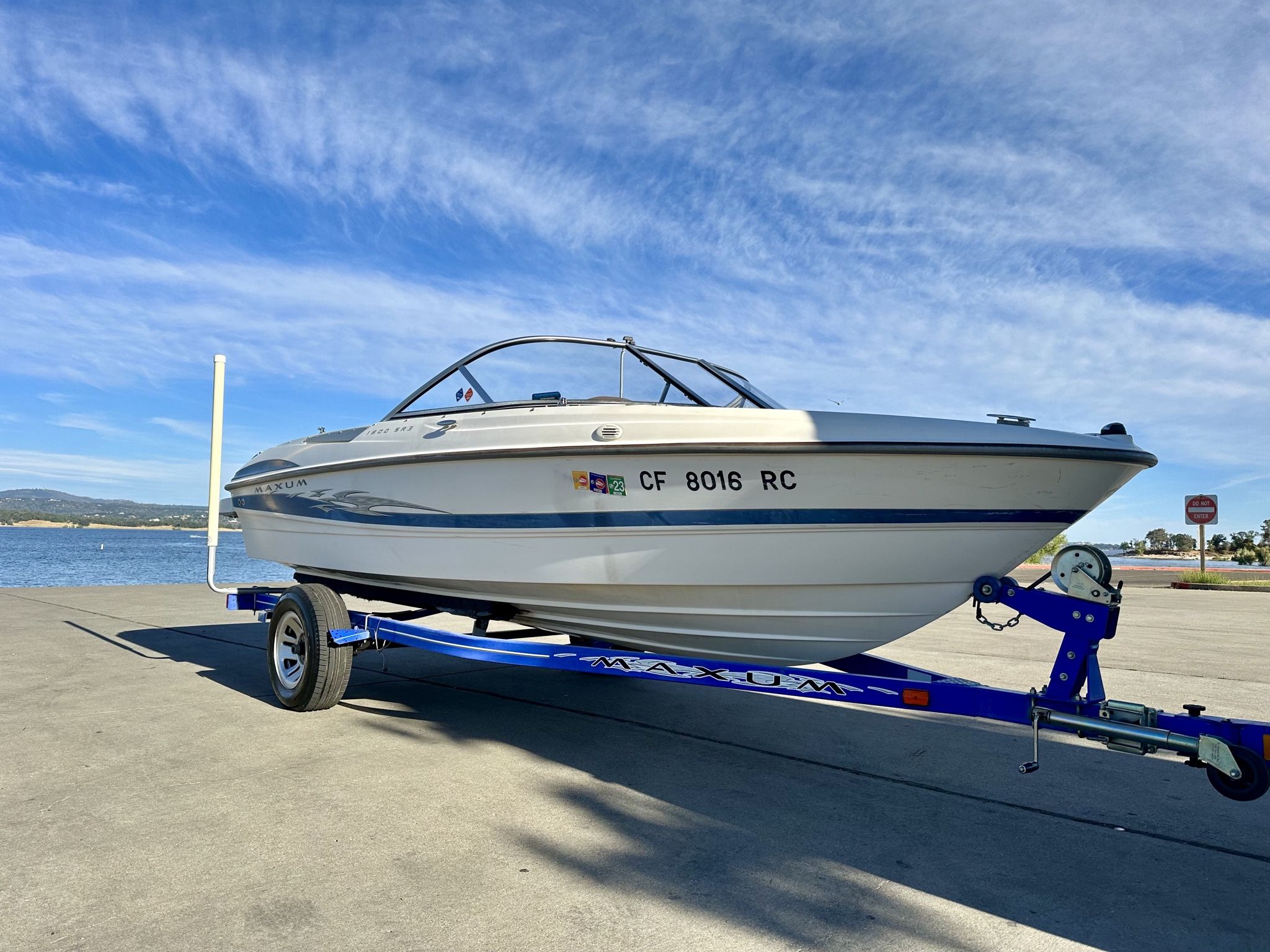2007 Maxum 1800 sr3