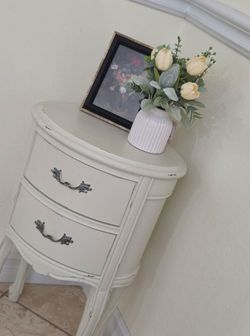 Restoration Hardware Baby&child  French shabby Provincial 2- Drawer Night stand (RH)