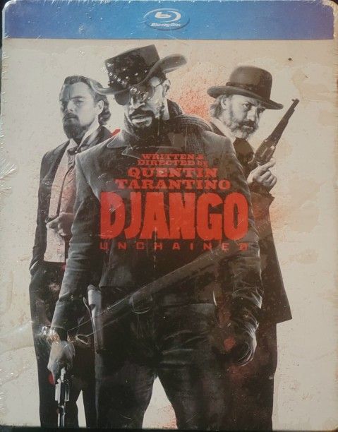 Django Unchained - Blu-Ray - (SteelBook Edition) Unopened