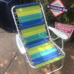 Very nice beach chair only $20 firm