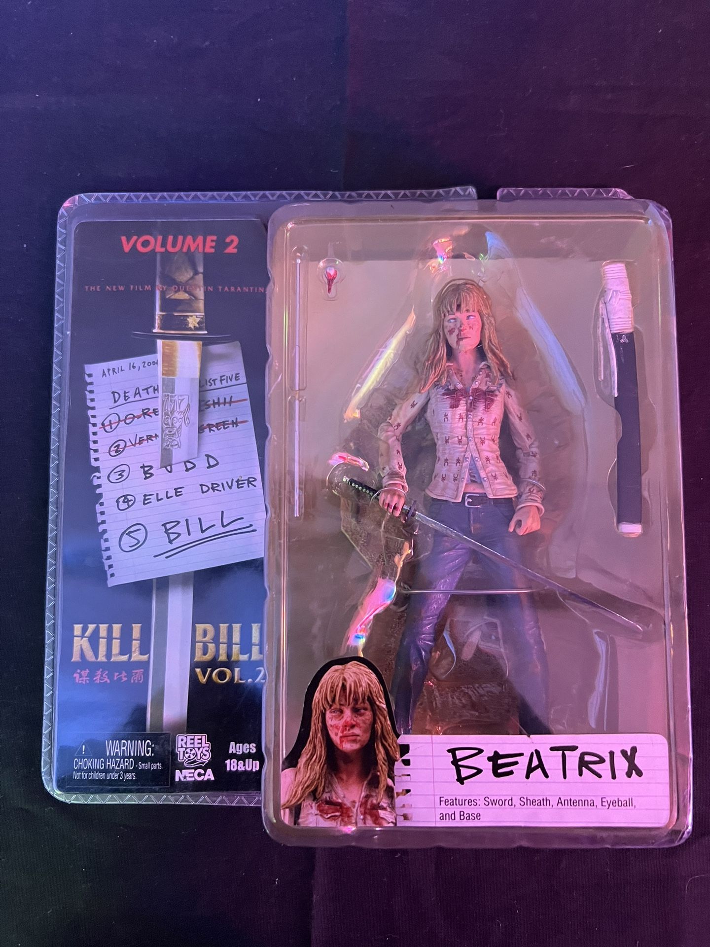 New NECA Kill Bill Volume 2 Beatrix
