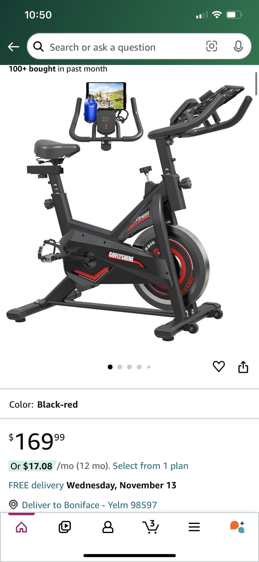 Exercise Bike Stationery