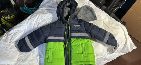2t London Fog jacket with beanie