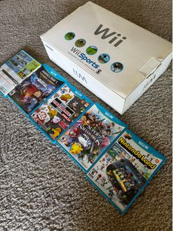 Nintendo Wii Bundle + Games & Controllers
