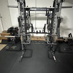 Weight Rack w/ Smith Machine & Cable Systems