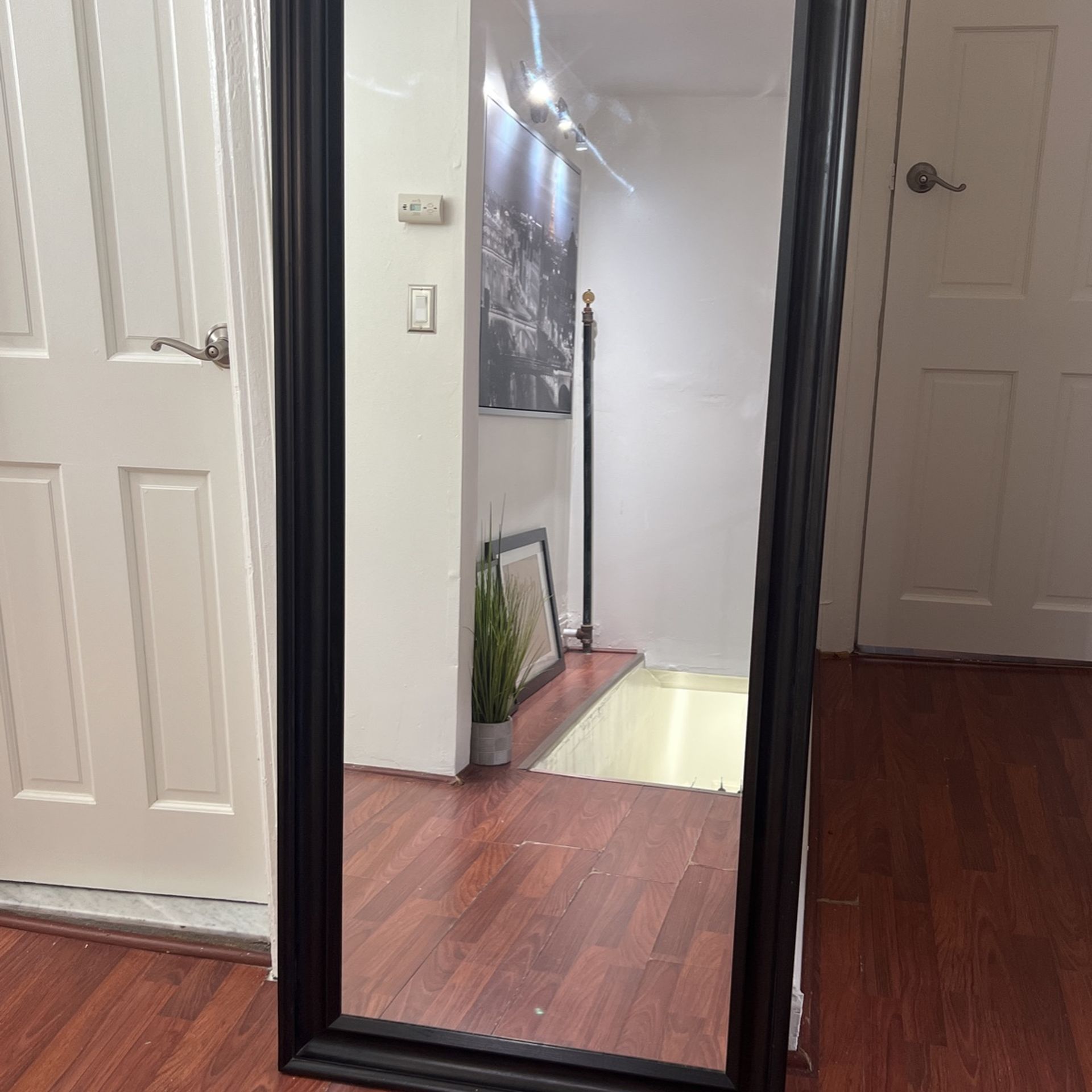IKEA TOFTBYN Full Length Mirror - Black