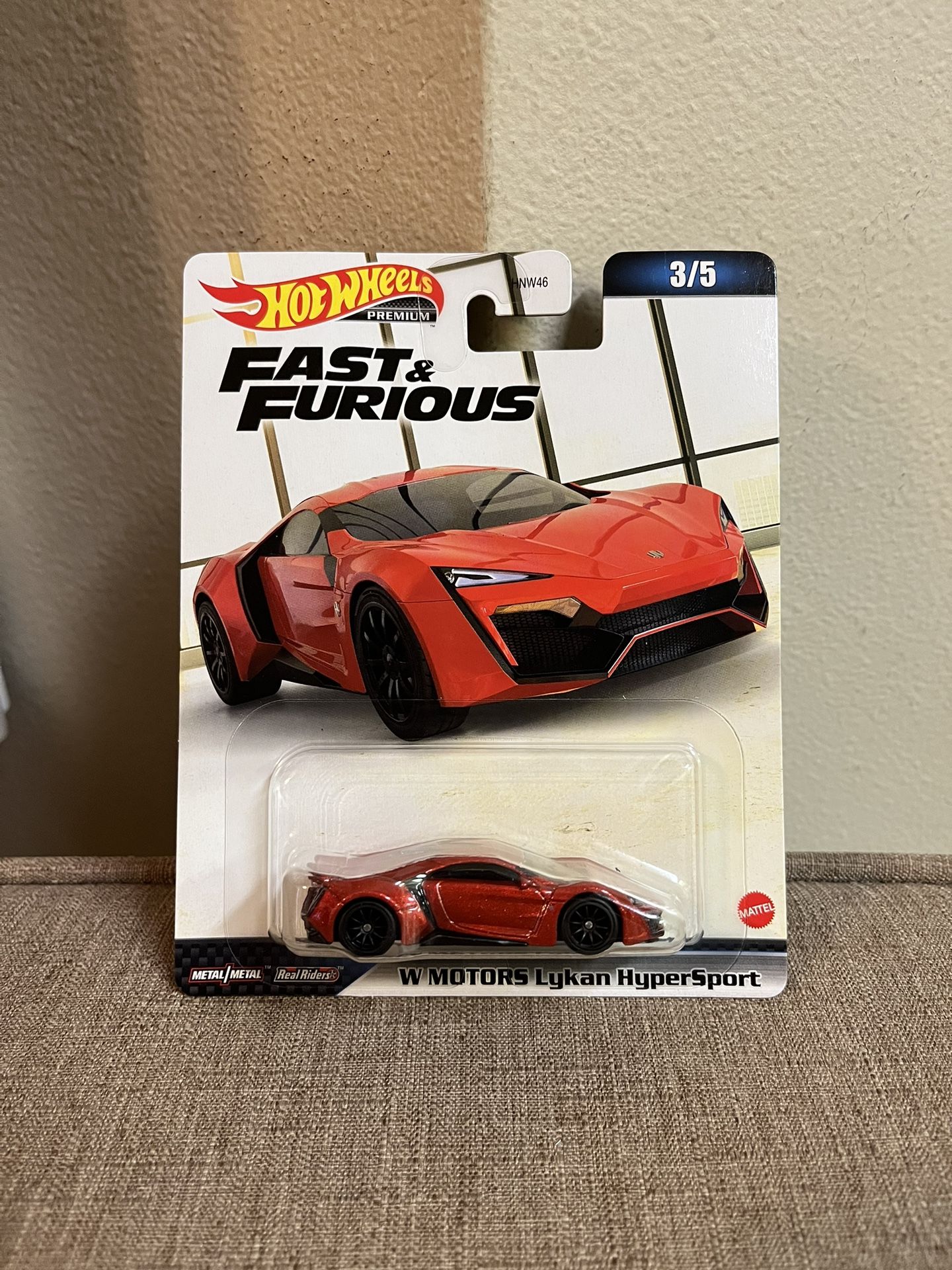 Hot Wheels Premium Car Culture 2023 Fast & Furious Set of 5 Cars HNW46