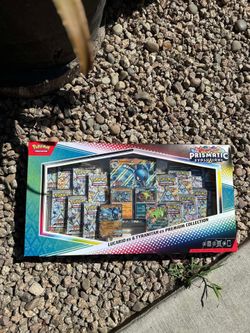 Prismatic Evolutions Lucario ex & Tyranitar ex Premium Collection
