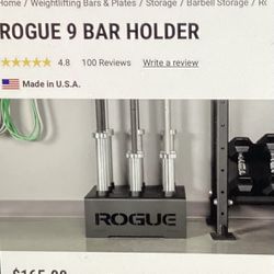 Rogue 9 Bar Holder 