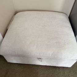 Suction sofa/ottoman storage