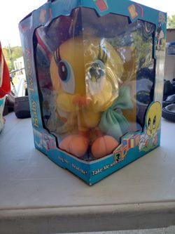 Baby Tweety Lovable HugMeBooks Plush