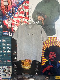 2000s Nike Air Tshirt Navy/White Embroidery SzLarge