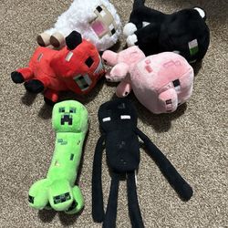 Minecraft Plush Characters
