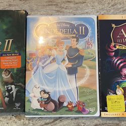 3 Disney DVDs  