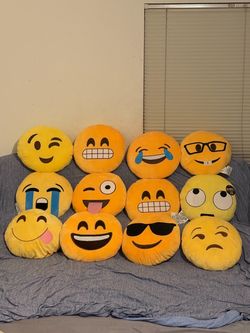 Emoji Expression Pillows