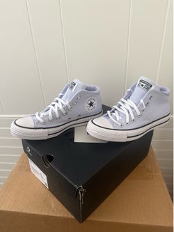 New Converse All Star Mid Light Blue Size 5.5 New with box