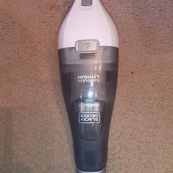 Used Great Condition Black And Decker Car Vacuum.