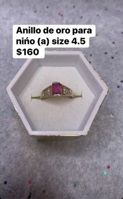 Anillos de graduación kinder de oro clearance